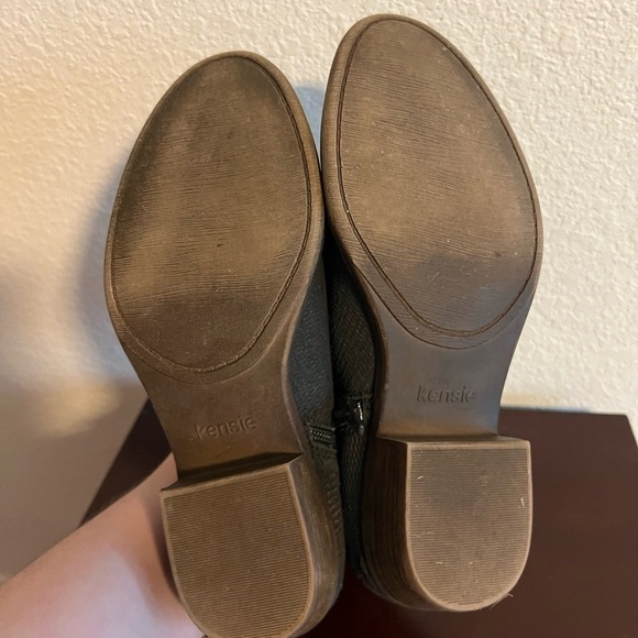 BLACK Kensie Gerona Zipper Boots Size 6.5 - Picture 5 of 12